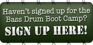 Sign up for Bass Drum Boot Camp here!